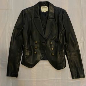 L’Agence Leather Jacket